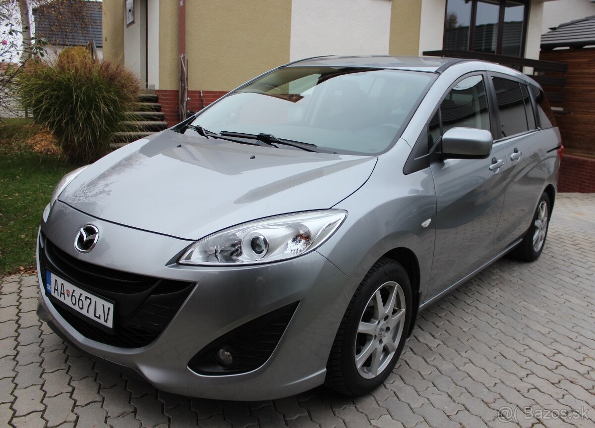 • MAZDA 5 1.8i, 85 kW, 6-st. manuál, 7-miest, r.v. 2011 •