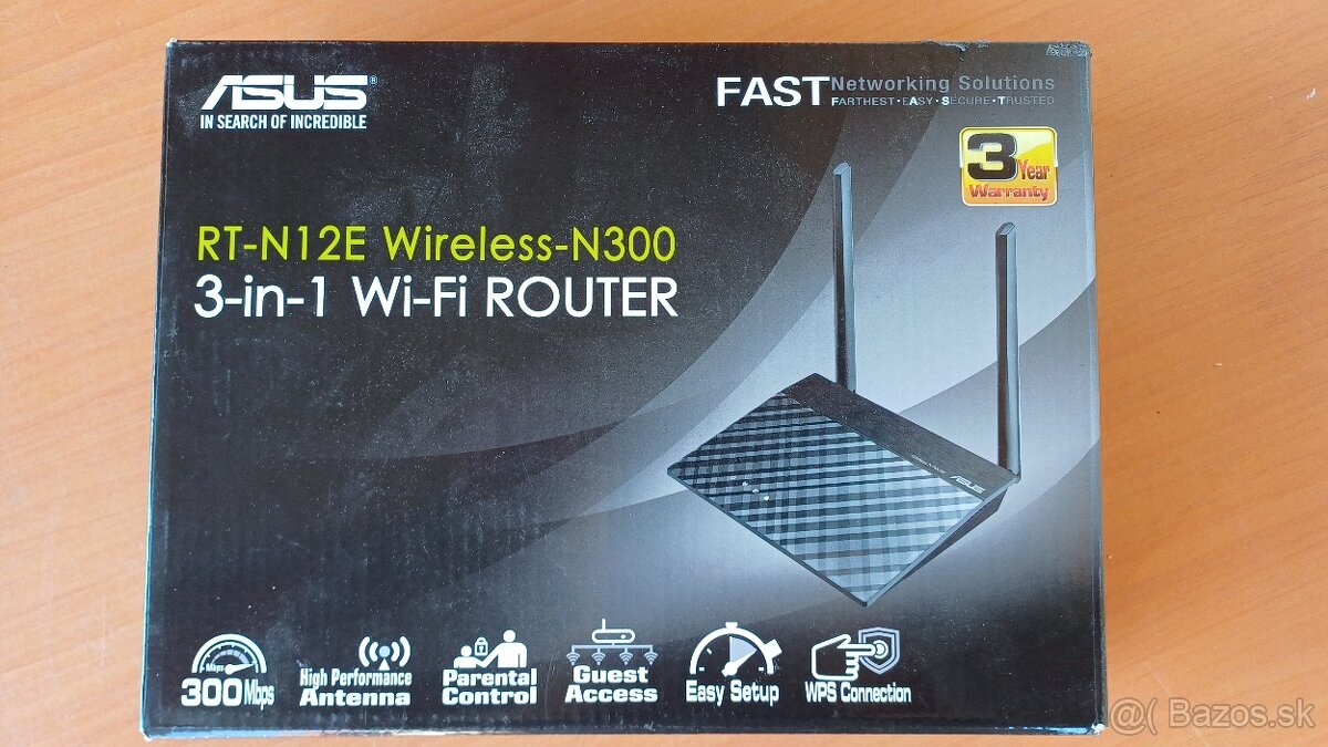 Wifi router ASUS RT-N12E