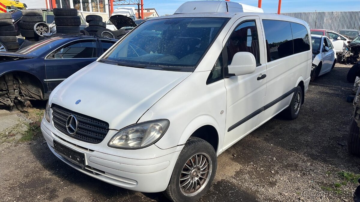 Mercedes Vito W639 2,2CDI 100kw kód motora:651.940