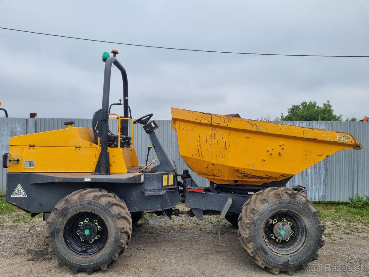 Prodám dumper Terex TA6S r.v. 2016 STROJ MÁ CZ SPZ