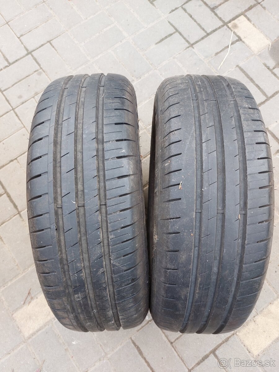 Predám 2ks letné pneumatiky 195/65R15 91H