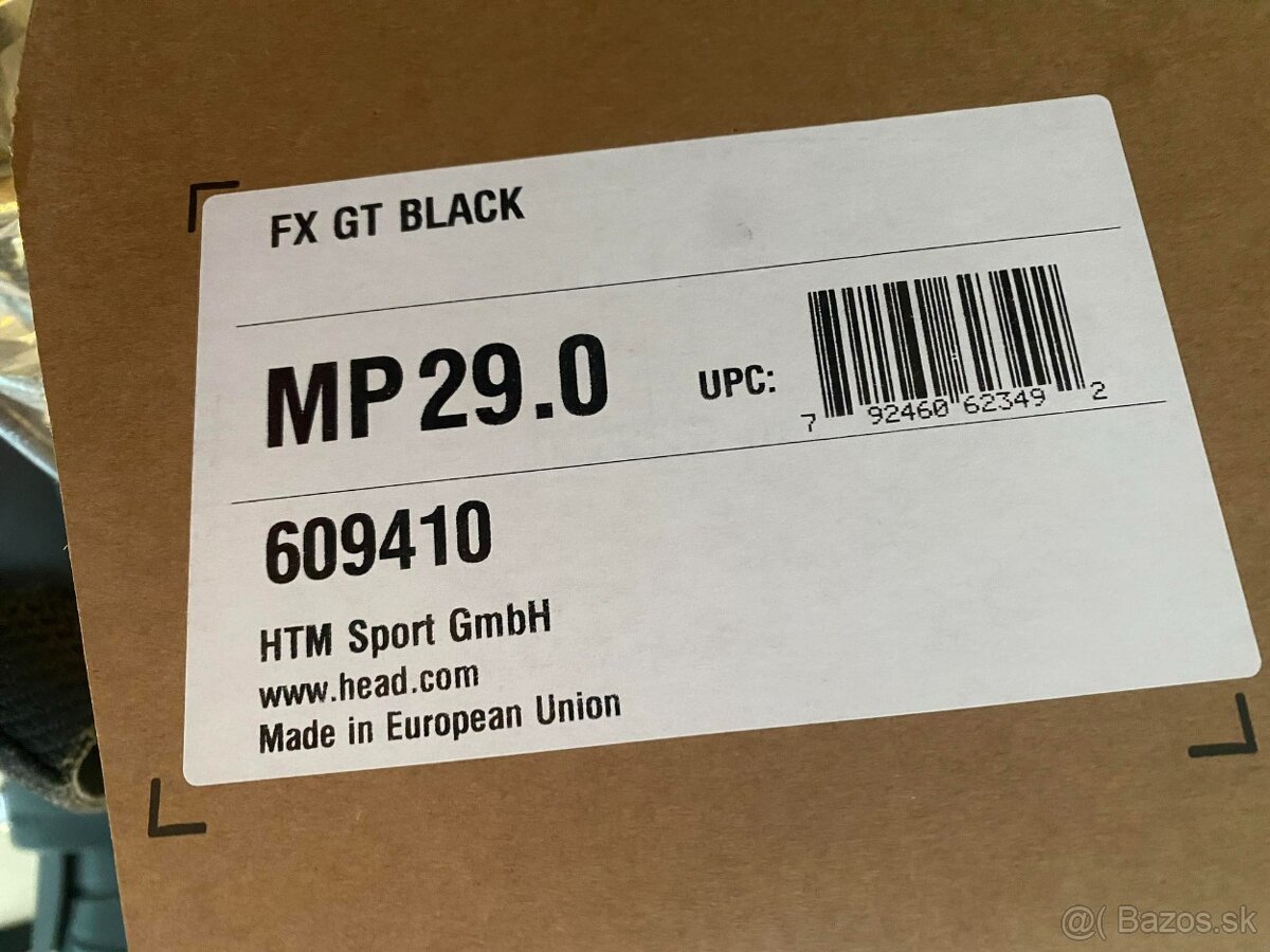 Lyžiarky FX GT BLACK - 29.0 - nové