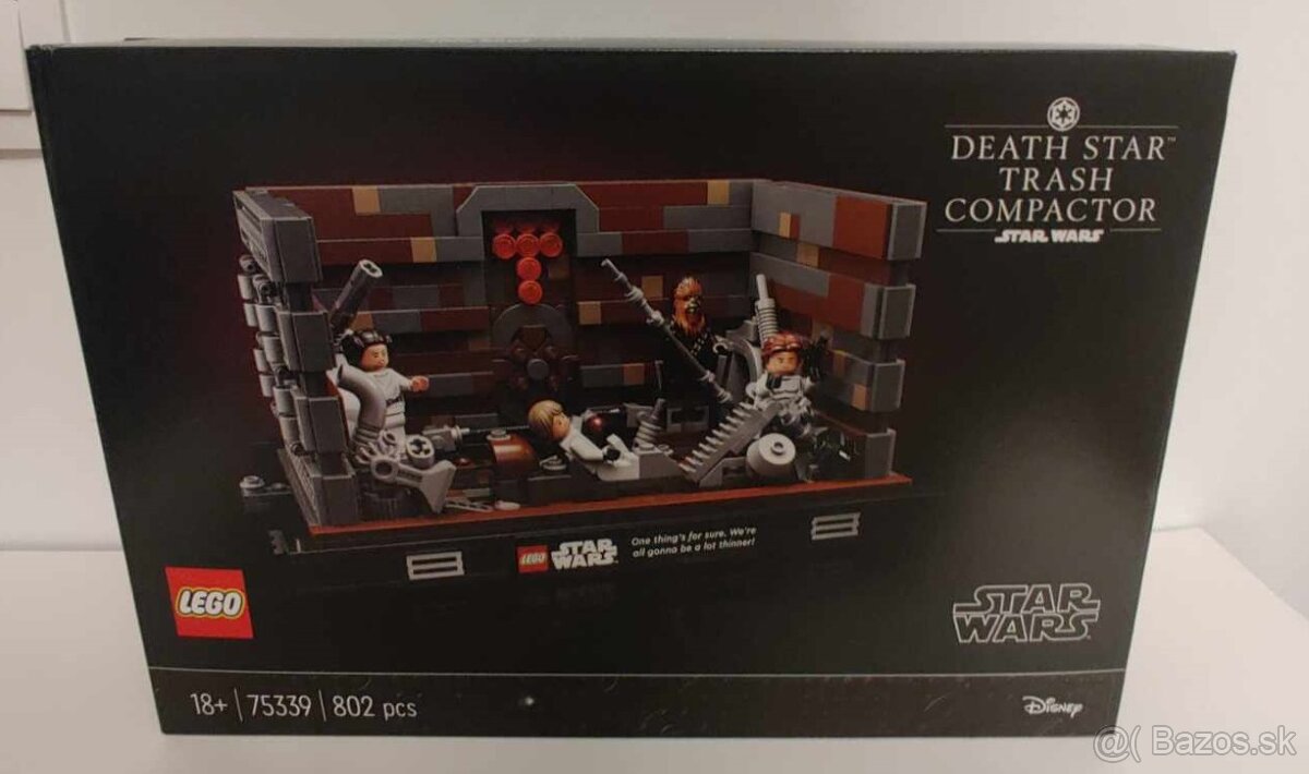 lego 75339 - Star Wars - Death Star Trash Compactor Diorama