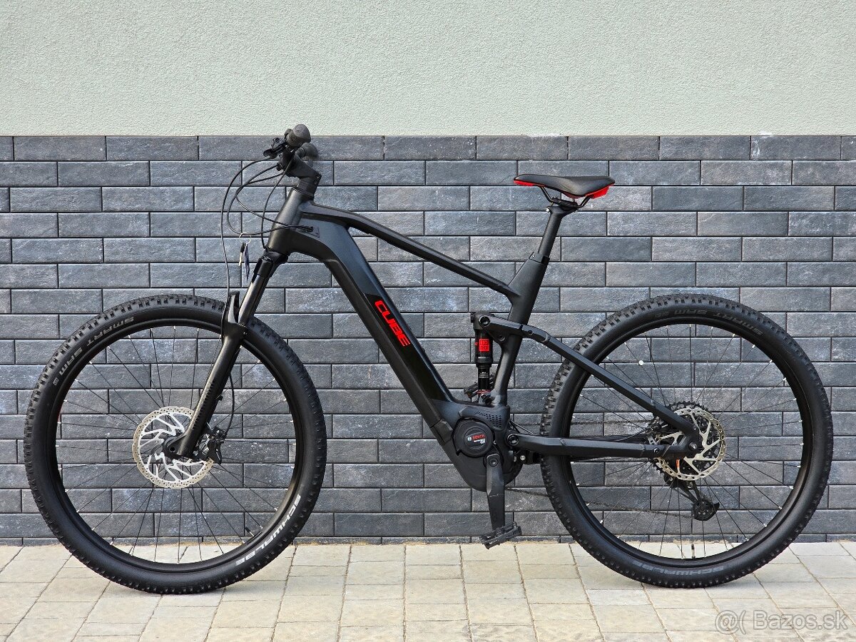 celoodpružený ebike Cube Stereo 625