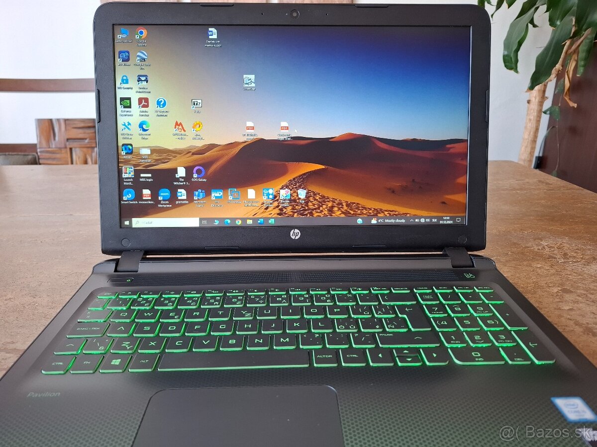 Predám notebook HP Pavilion Gaming 15-ak002nc