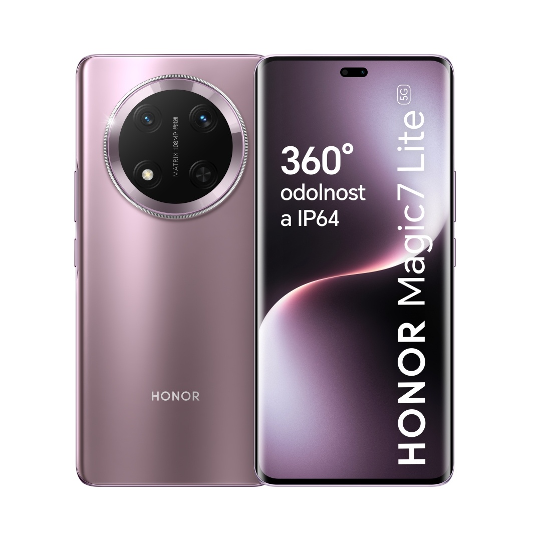 Honor magic 7 lite 8/ 256 GB fialový