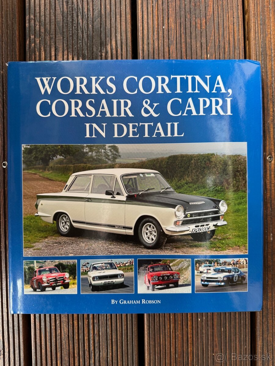 FORD CORTINA CAPRI CORSAIR WORKS sportovní závodní modely