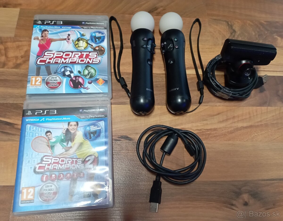 PS MOVE set na Playstation 3