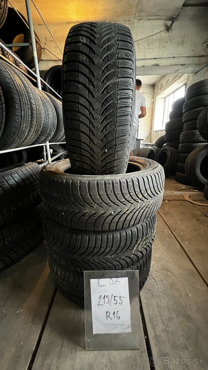 37.Michelin Alpine A4 215/55 R16