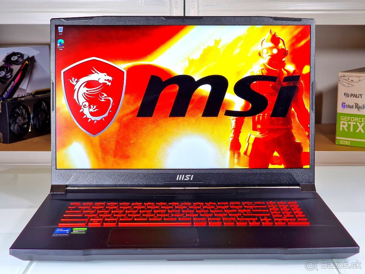 Herný notebook MSI KATANA 17,3" 144Hz | 16GB | ZÁRUKA 12M