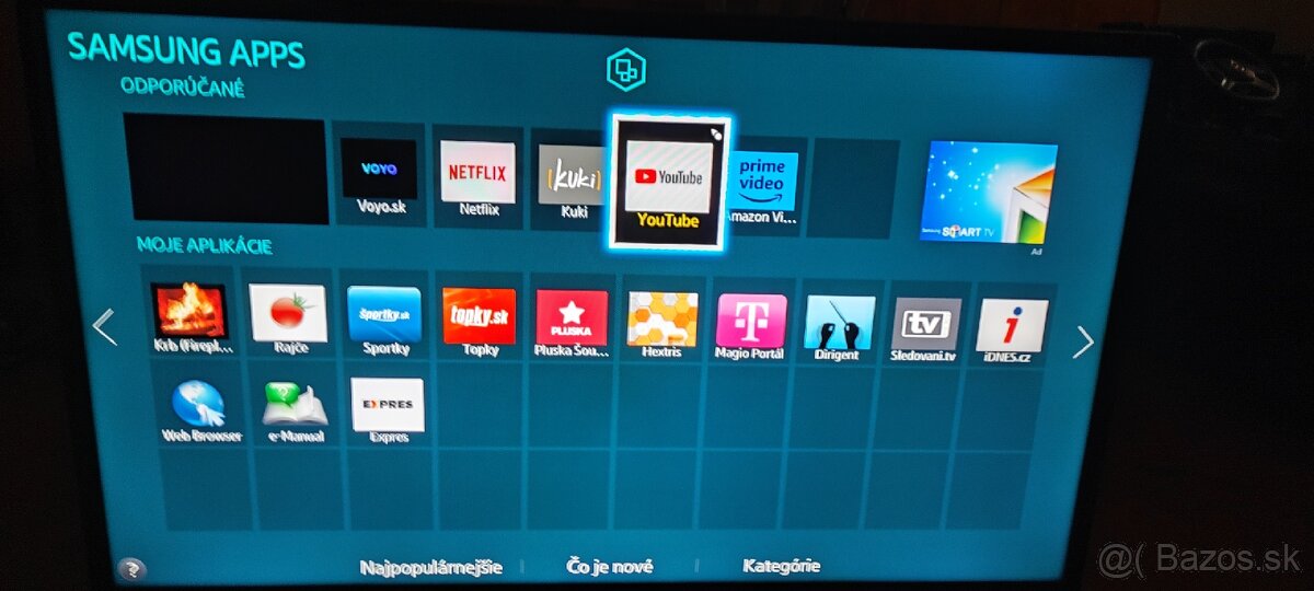 Predám samsung Smart tv 101cm