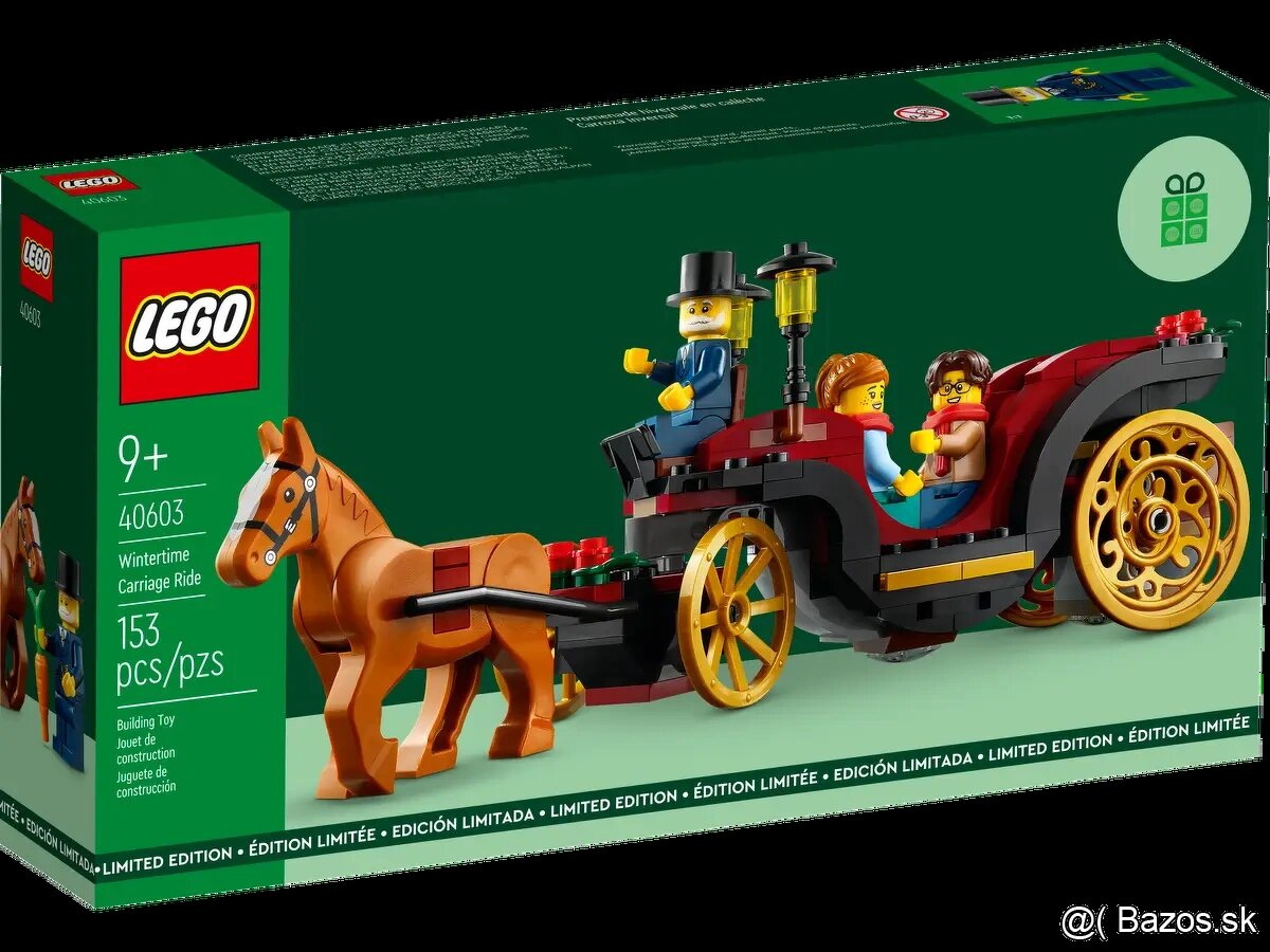 LEGO 40603 Zimná jazda na koči