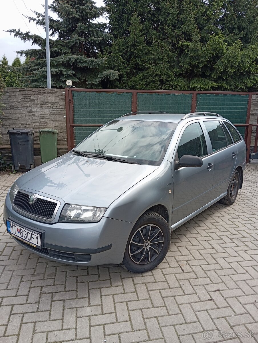 Predám diely na škoda Fabia 1.4mpi 50kw kód:AQW 129 000km -