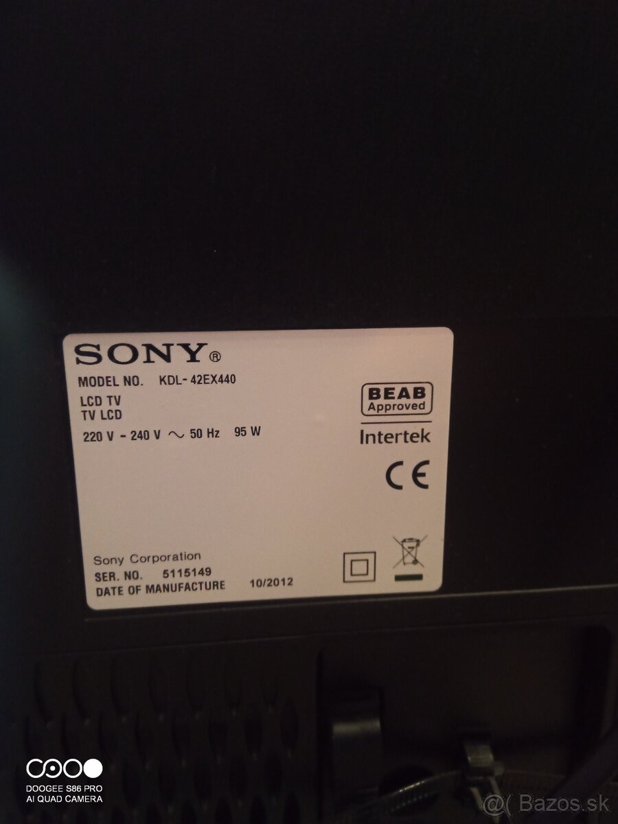 Predám Lcd Sony Tv