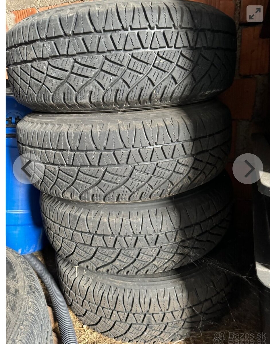 Predám pneumatiky 225/75 R15