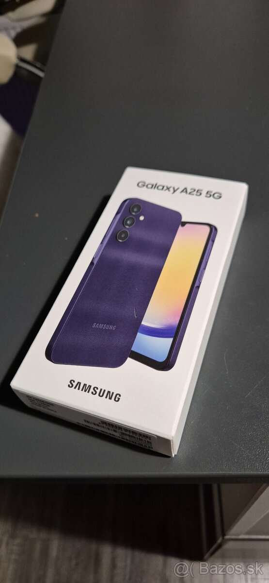 Samsung A25  5G modro čierny