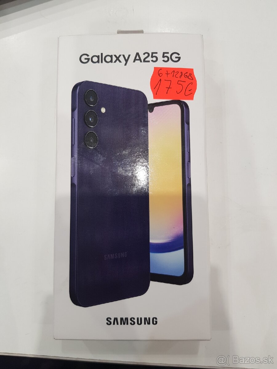 Samsung A25 5G Blue Black