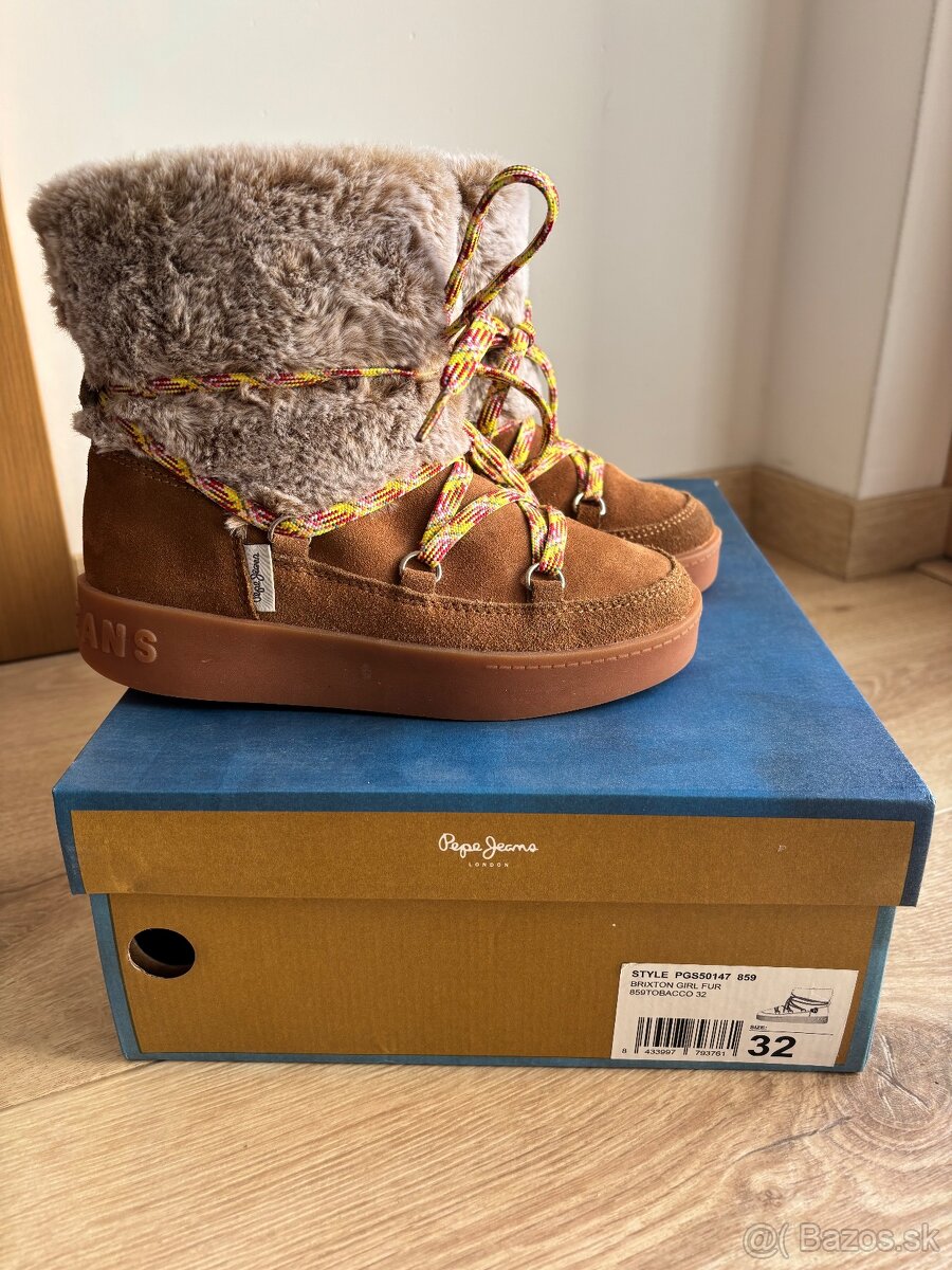 Pepe Jeans snehule veľ.32