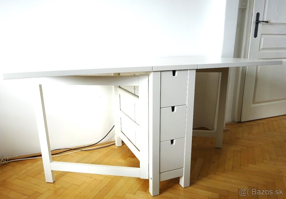 IKEA NORDEN NOVÝ || ROZKLADACÍ STÔL pre 2 - 4 os / 152x80 cm