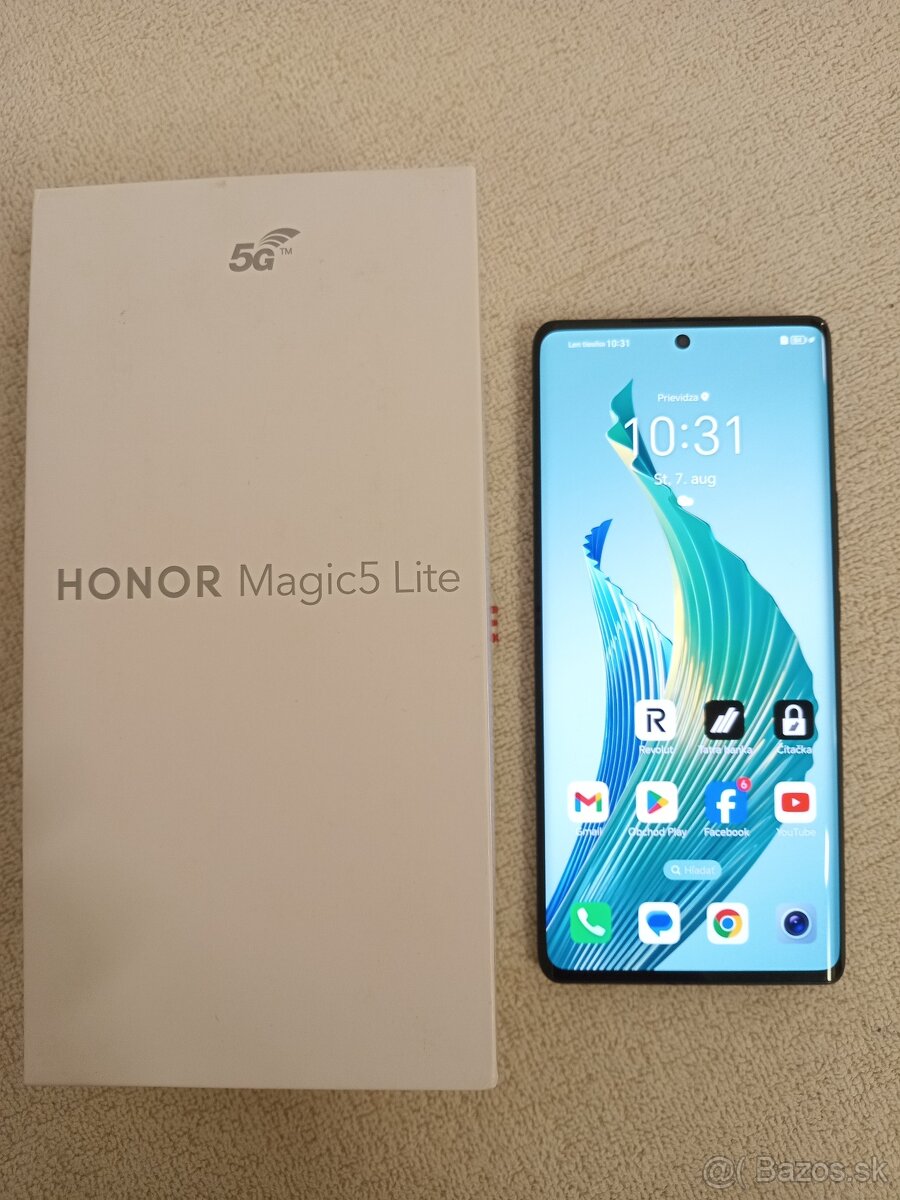 Honor Magic 5 lite 5G záruka