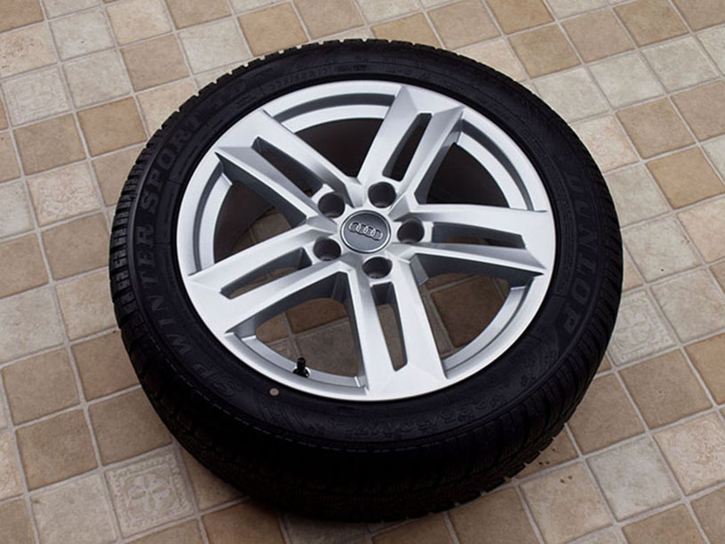 17" Alu kola = 5x112 =AUDI A4 B9 – TÉMĚŘ NOVÉ ZIMNÍ