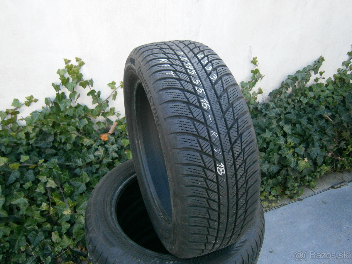 Predám 4x zimné pneu Bridgestone RFT 195/55 R16 91HXL