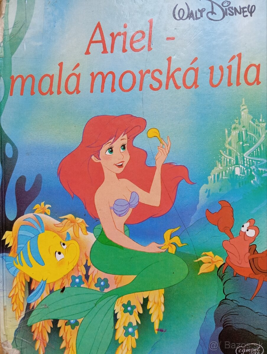 Ariel malá morská panna Disney Luxus