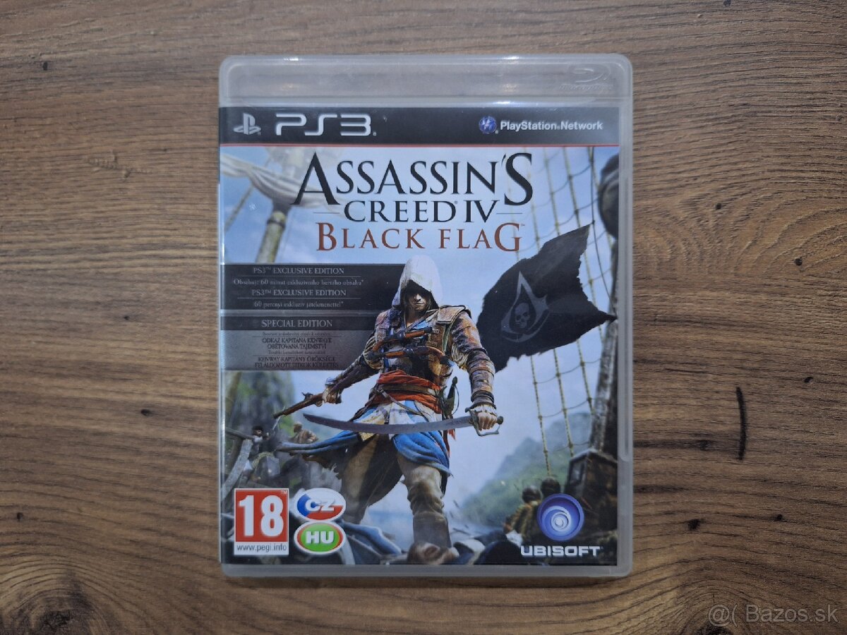 Assassins Creed 4 Black Flag CZ na PS3