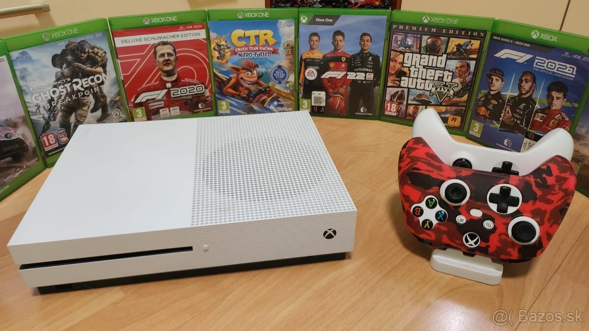 Xbox One S 1TB + Hry a 2 ovládače