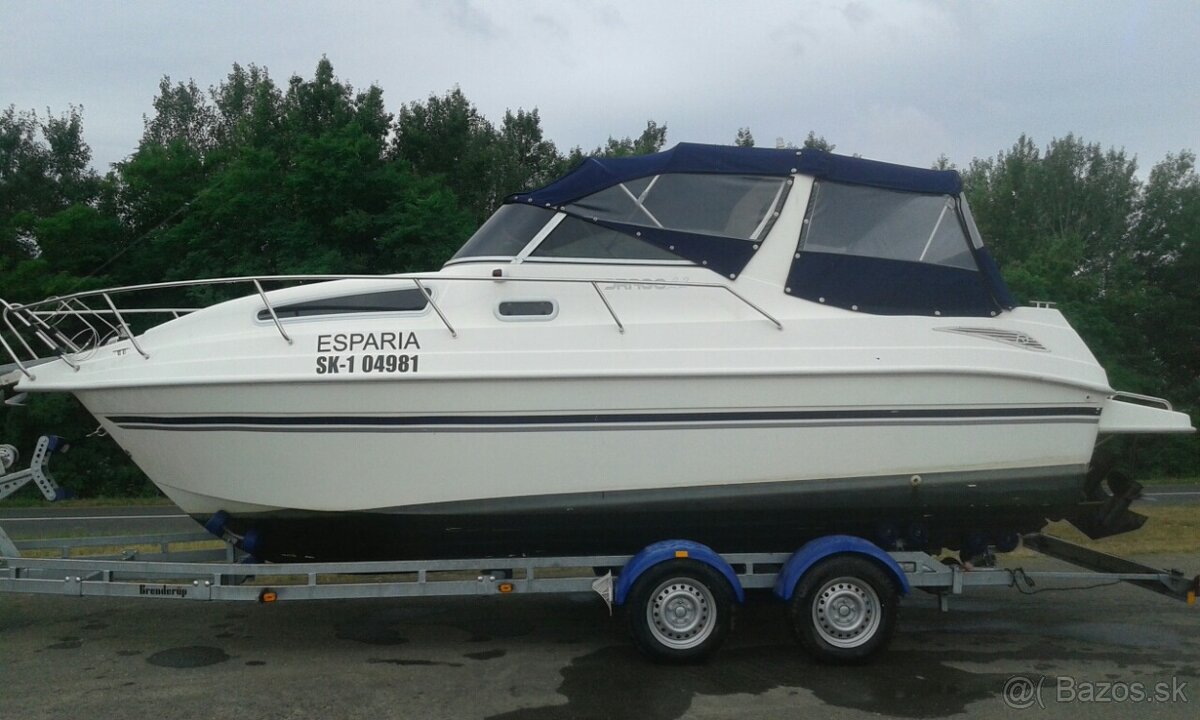 Kajutová loď DRAGO 22 Rok výroby 2008 Mercruiser 4,3 - 140KW