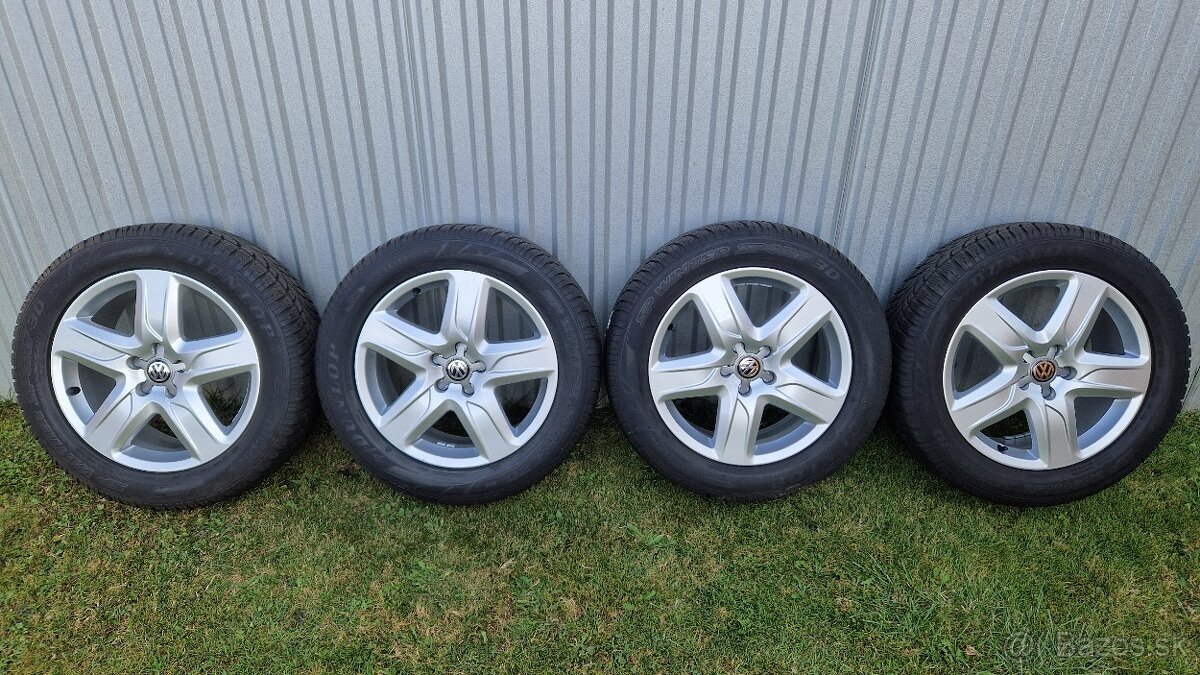 Zimná alu sada VW Tiguán 2, 5x112 R18 + pneu 235/55 R18