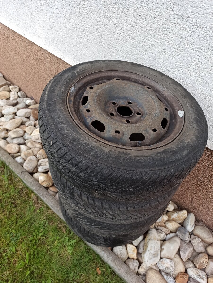 Zimné pneumatiky s diskami 185/60 R14