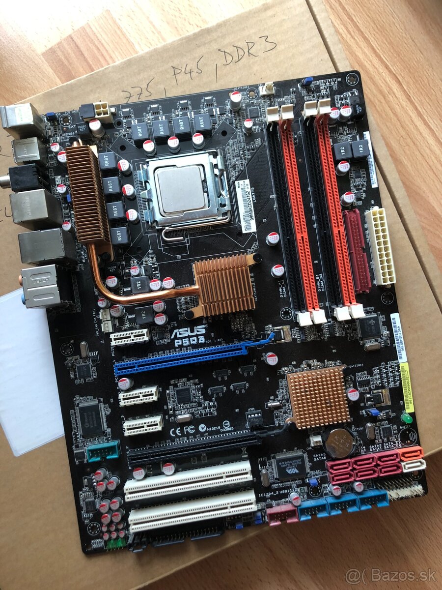 ASUS P5Q3 LGA775 P45 DDR3