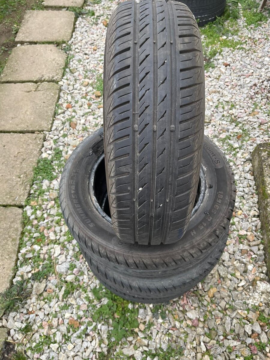 Predám 4x Letné pneumatiky 185/65R15