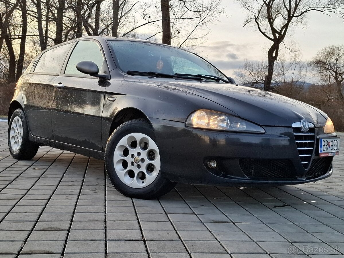 Alfa Romeo 147  1.9jtd 110kw  Manuál 6-rychlostný  Rok 2005