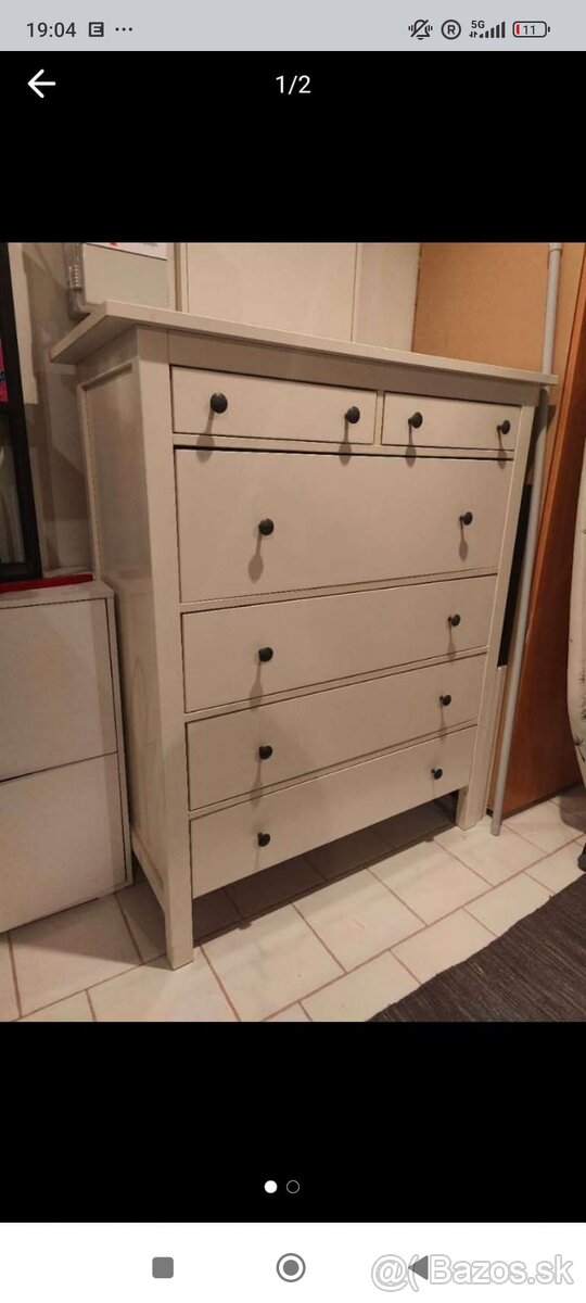 Hemnes biela 6 suflikova