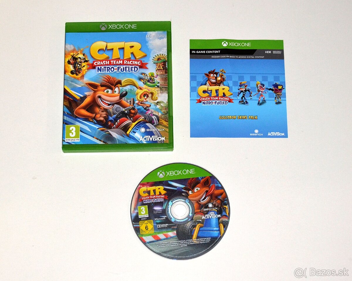 CTR Crash Team Racing Nitro Fueled Xbox One