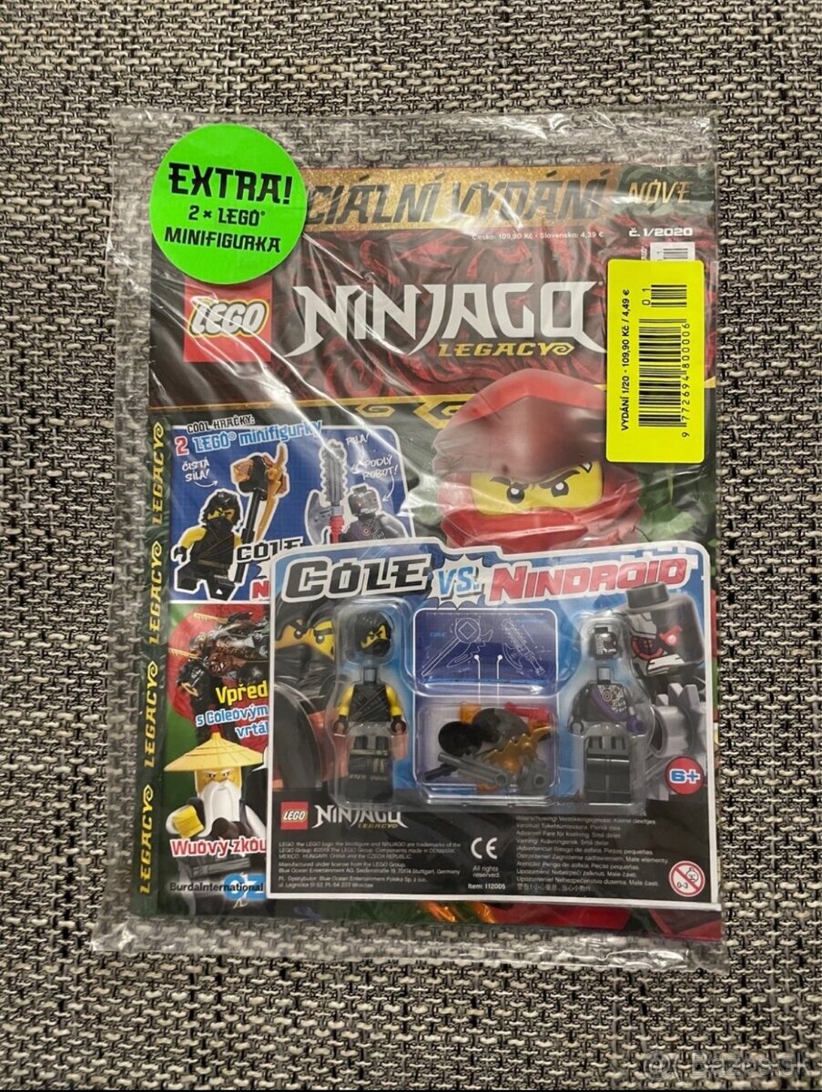 Lego Magazín Ninjago + Hidden Side + katalóg