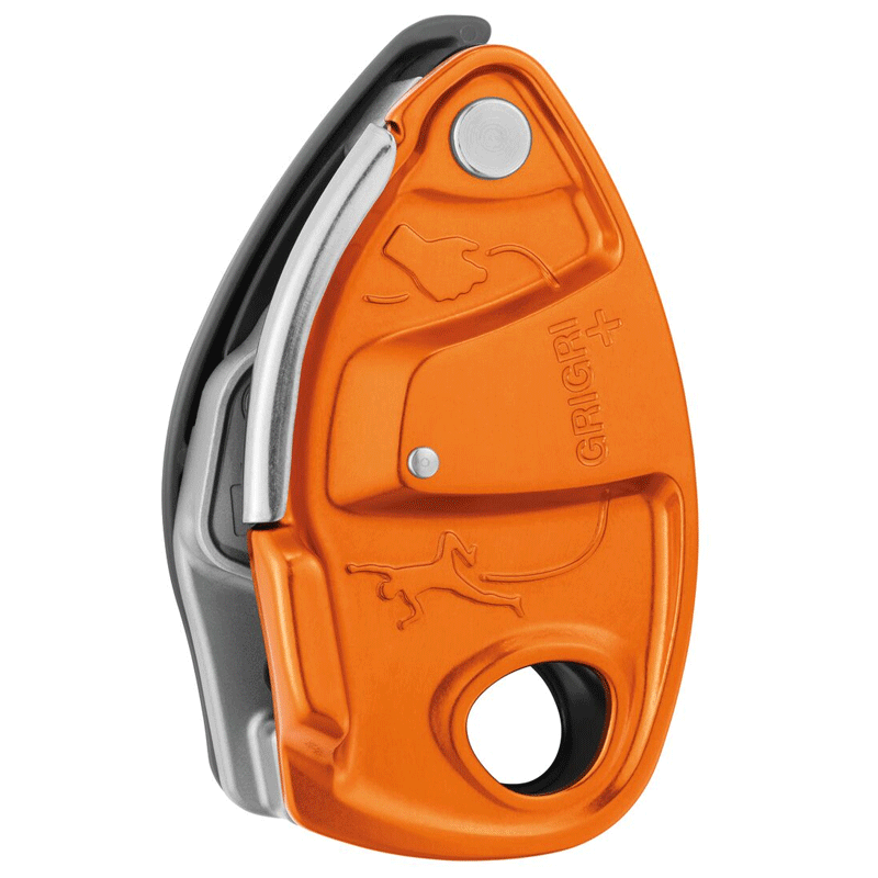 PETZL Grigri Plus orange karabína + PETZL Freino Twist-Lock