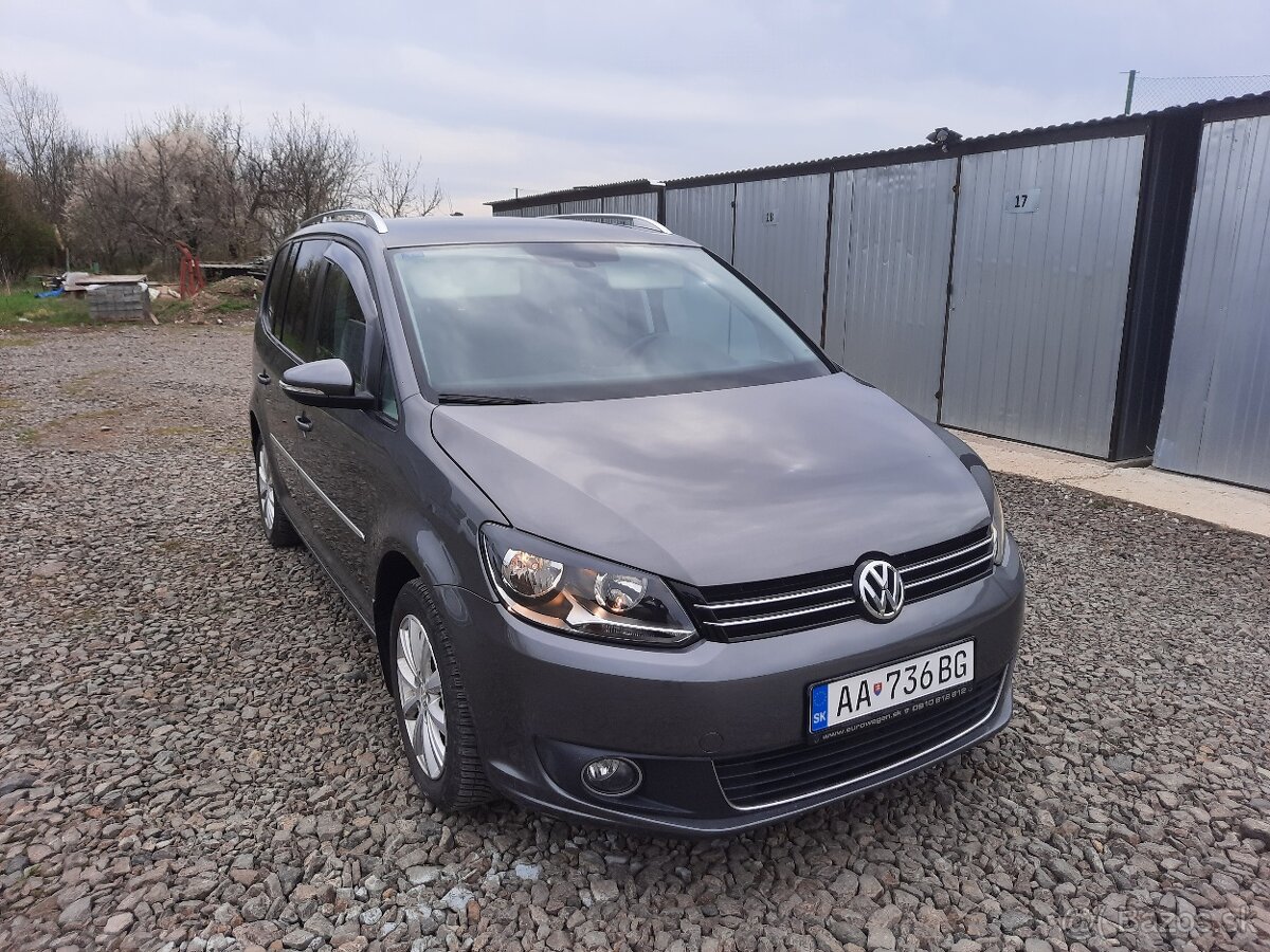 Predam Volkswagen Touran 1,4tsi CNG, 110kw 7 miestny.