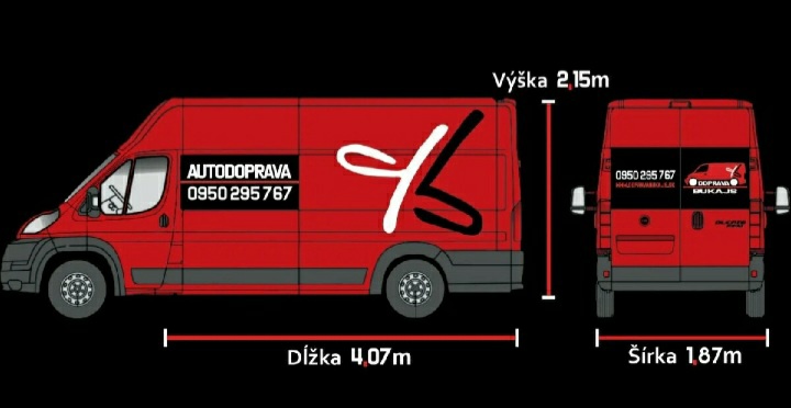 vytazenie dodavky ducato l4h3 maxi