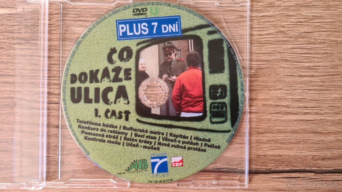 Predám 2ks DVD ČO DOKÁŽE ULICA 1a2 časť