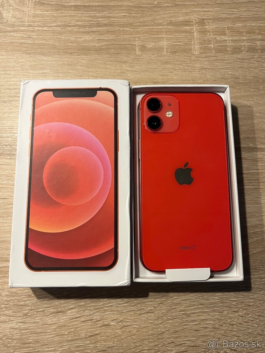 Apple iPhone 12 Mini 128gb Red 100%