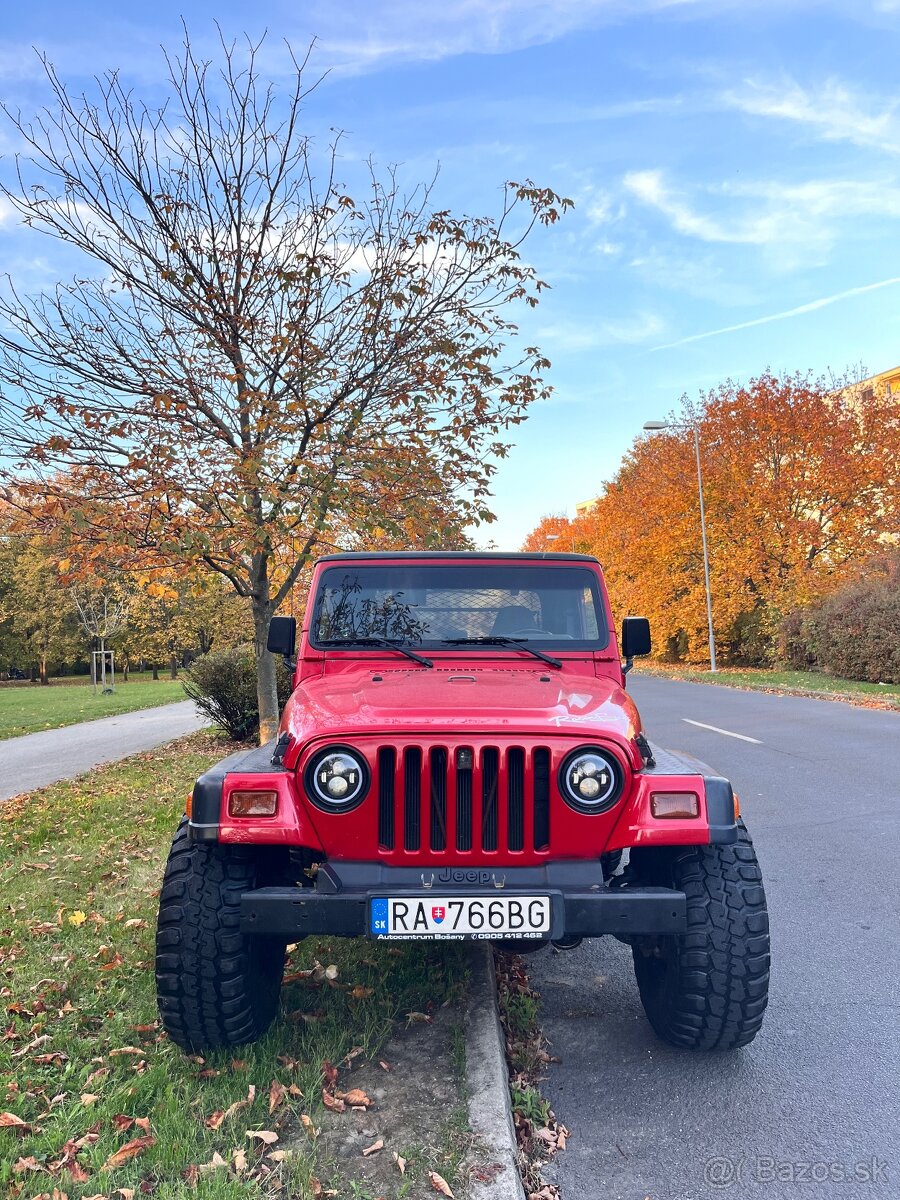 Jeep Wrangler 2.5i manual