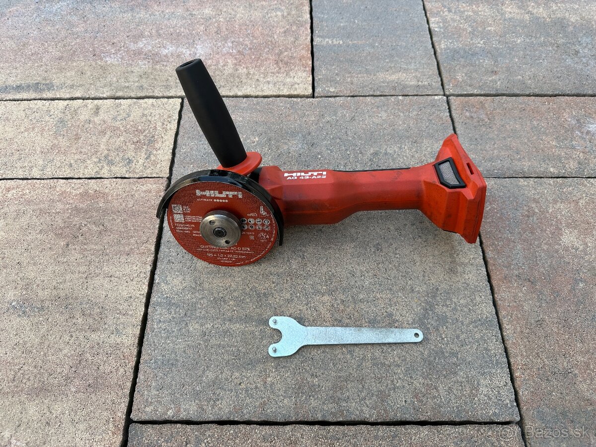 Hilti ag 4s-a22 aku karbobruska flexa