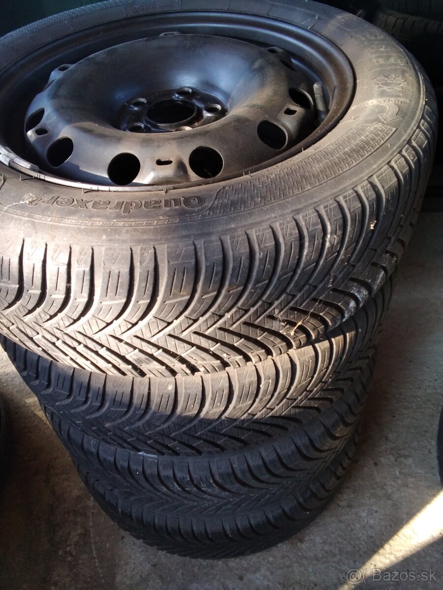 disky 5x100 r15 + zimné pneu 185/60 r15