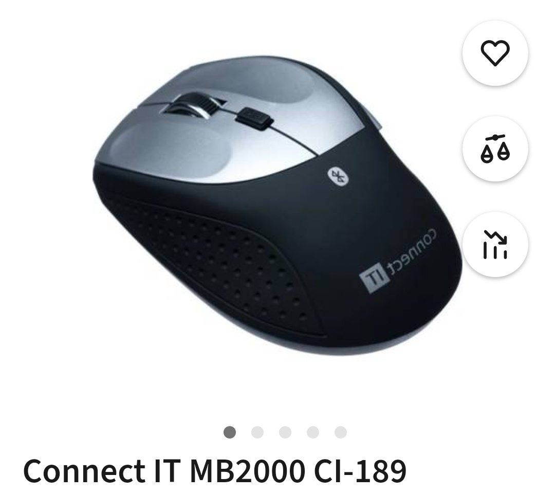 Connect IT bezdrôtová Bluetooth myš