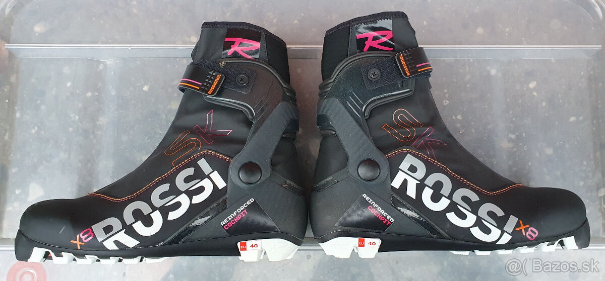 ROSSIGNOL X8 Skate běžkarske topanky NNN vel 40 ako nove