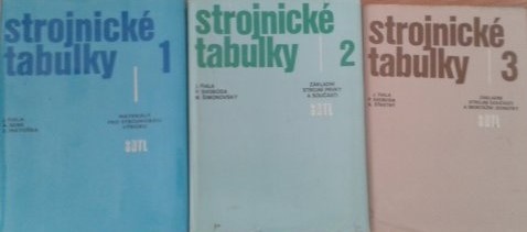 Jaromír Fiala – Strojnické tabulky 1, 2, 3