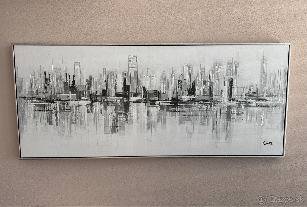 Predám ručne maľovaný obraz Graham & Brown 120x50